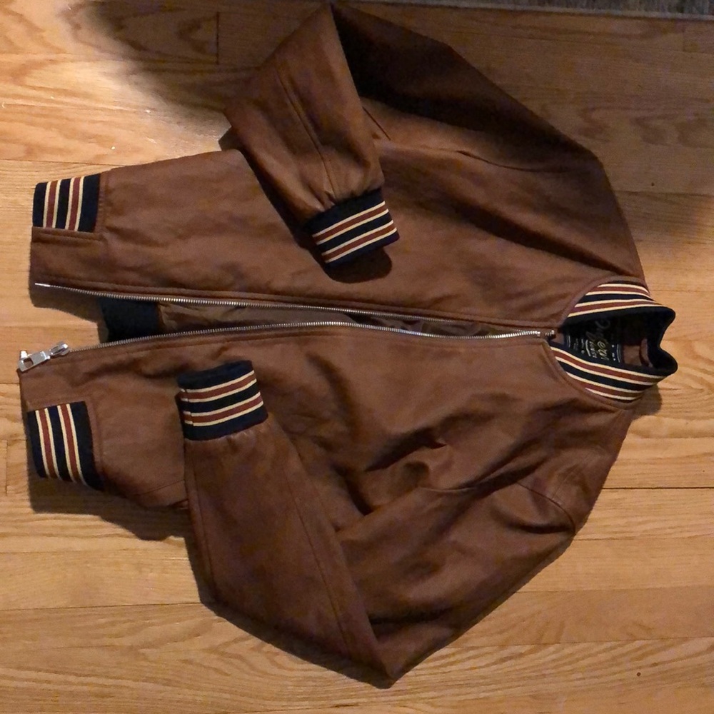 COPY - Zara Man Outerwear Division faux leather j…
